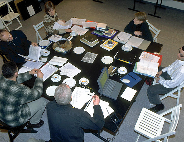 Galerie Bild 10 &mdash; Semesterabschlusskonferenz der Dozenten, 1995