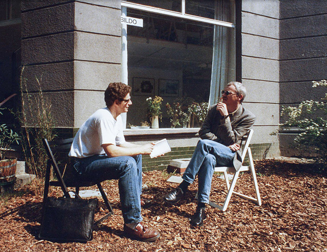 Galerie Bild 17 &mdash; Medientheorie-Sprechstunde bei Jochen Lingnau, 1990